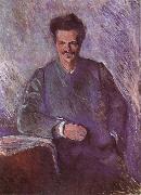 Edvard Munch Portrait oil